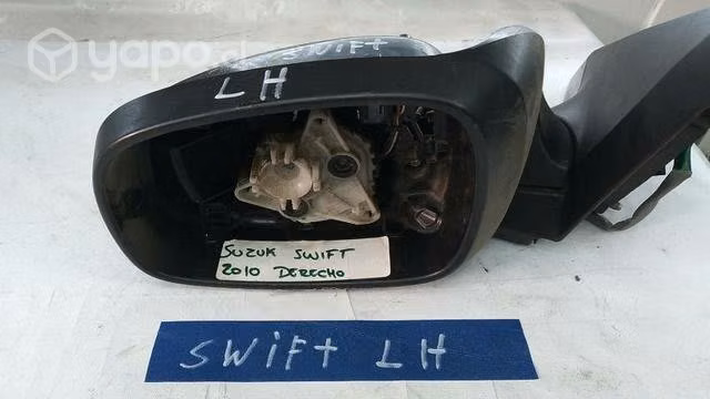 Espejo Suzuki Swift izquierdo sin luneta 2010