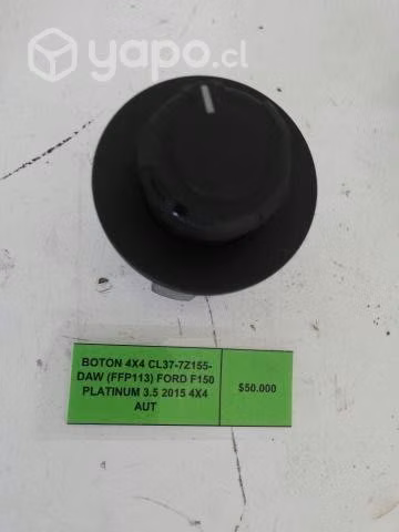 Botón 4x4 CL37-7Z155-DAW Ford F150 Platinum