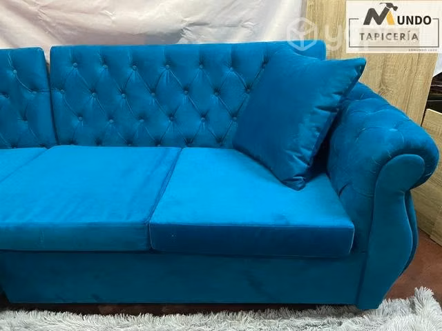 Sillón nuevo tipo Capitone, Seccional forma L