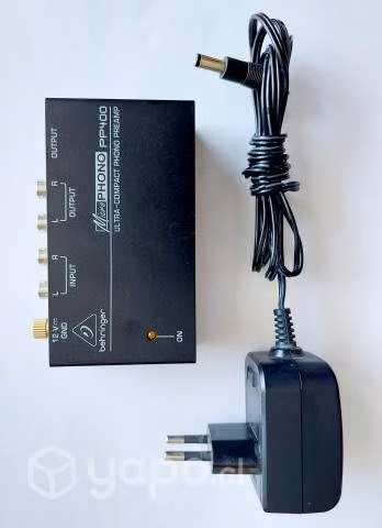 Preamplificador Micro PHONO PP400, Berringer