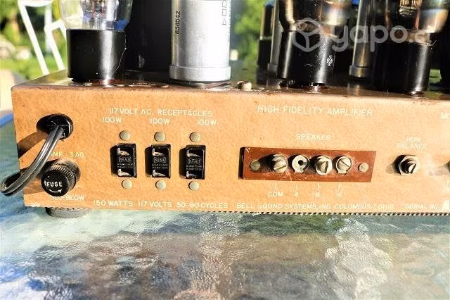 Amplificador a Tubos Bell 2200C Hi-Fi