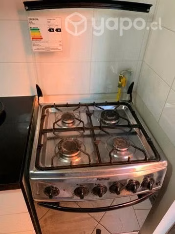 Cocina 4 hornillas con vidrio templado de segurida