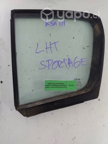 Vidrio Aleta Original Puerta Trasera Izq (KSA111)