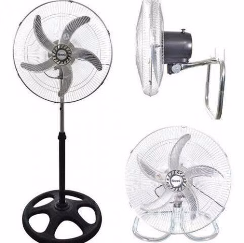 Ventilador 3 En 1 Pie Turbo Pared 5 Aspas