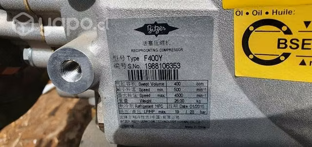Compresor Bitzer BUS Higer- Kinglong Nuevo foto