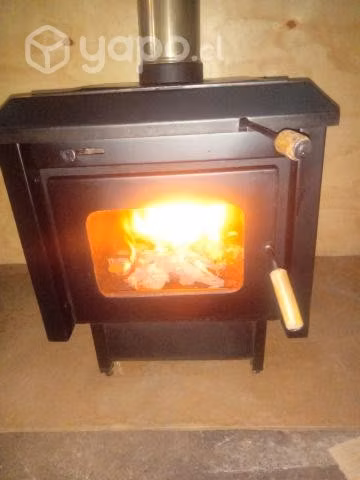 Combustion lenta grande como nueva y 3 tiras caños