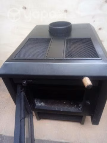 Combustion lenta grande como nueva y 3 tiras caños