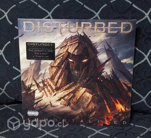 Vinilo disturbed / immortalized 2lp (2015) eur