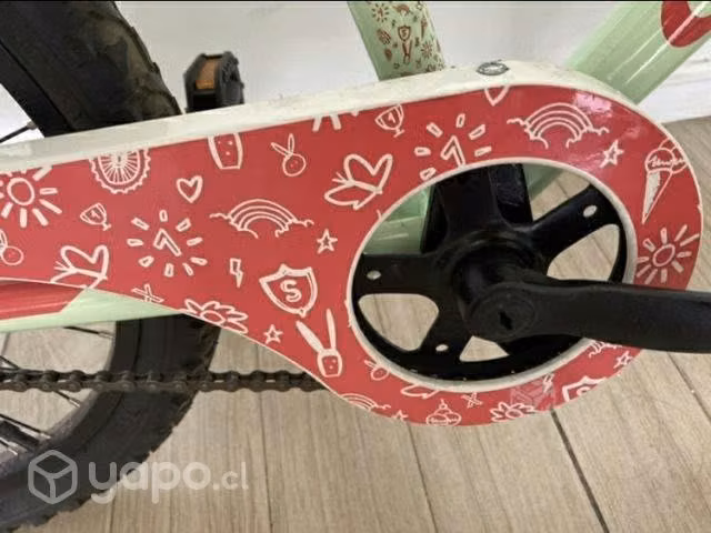 Bicicleta niña a