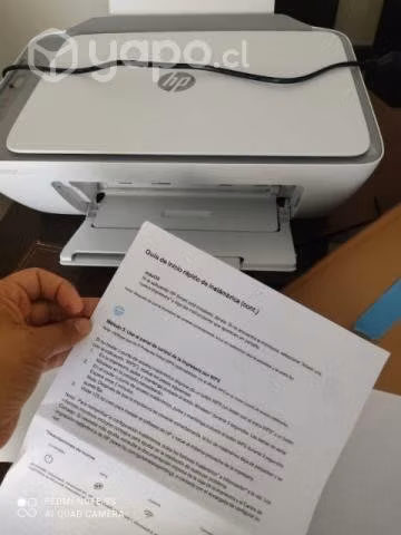 Impresora hp blanca