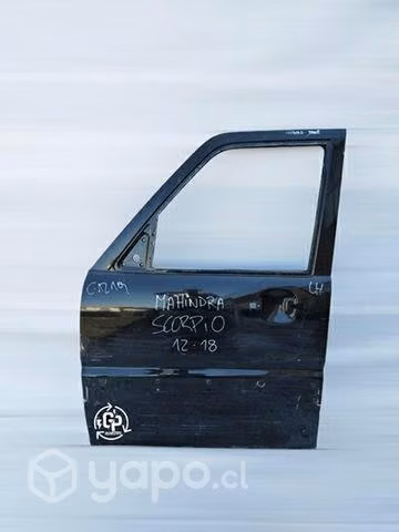 Puerta delantera Lh Mahindra Scorpio 2012 2018
