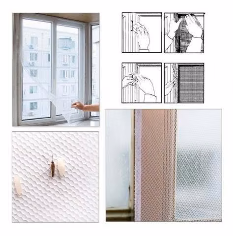 Malla Mosquitera Ventana Mosquitos