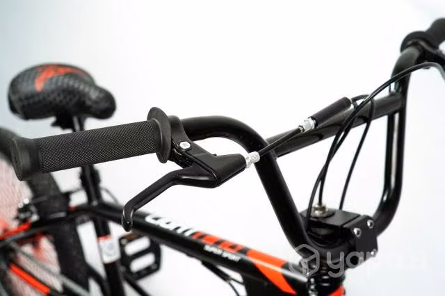 Bmx aro 20 negra con rojo