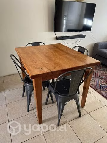 Comedor de roble + sillas - Imagen 2