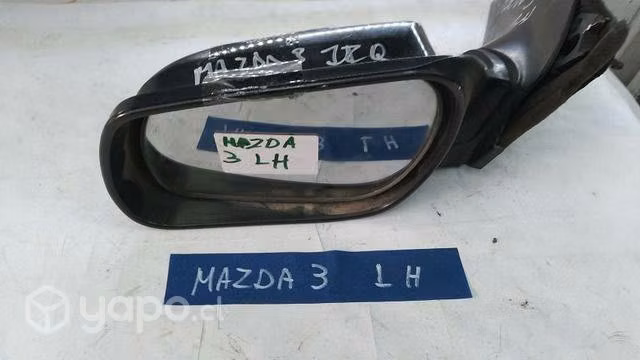 Espejo izquierdo Mazda 3 2009 falta tapa
