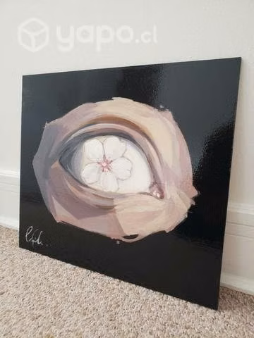 Ojo de almendro, 2021. Pintura en acrílicos - Imagen 2