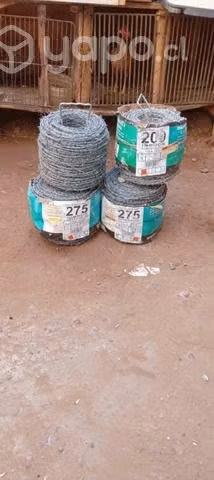Rollos de alambre pua