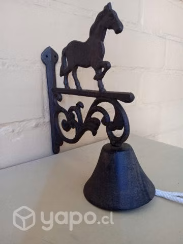 CAMPANA de FIERRO para TIMBRE FIG. CABALLITO
