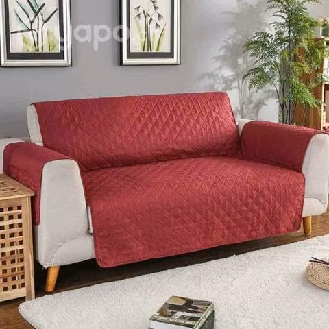 cubre sofa 3 cuerpos protectora reversible pa