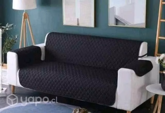 cubre sofa 3 cuerpos protectora reversible pa