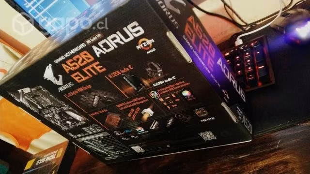 Placa Madre Gigabyte Aorus A520 Elite - Imagen 3