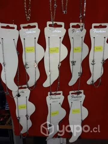 Cadenas y tobilleras Acero Quirurgico