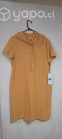 Vestido marca CALVIN KLEIN color MOSTAZA Talla XL
