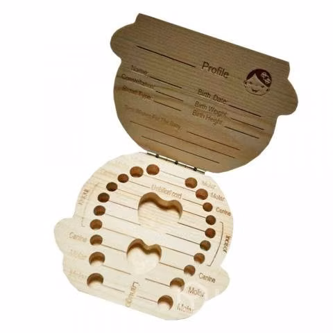 Caja Guarda Dientes De Bebé Color