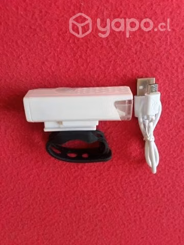 Luz de bicicleta recargable USB