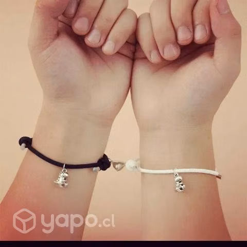 Pulsera Juvenil con figuras de acero