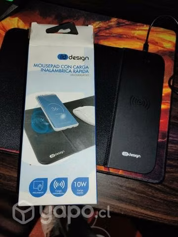 Mousepad con carga inalámbrica - Imagen 2