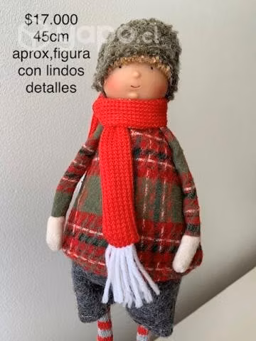Figuras de decoración niños navidad