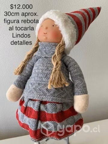 Figuras de decoración niños navidad