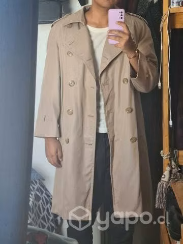 Abrigo largo color beige - Imagen 3