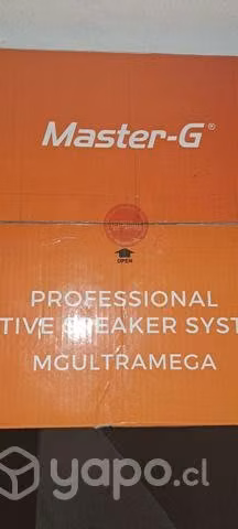 Parlante Bluetooth Master G MGULTRAMEGA 8000 W 15"