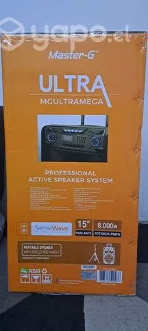 Parlante Bluetooth Master G MGULTRAMEGA 8000 W 15"