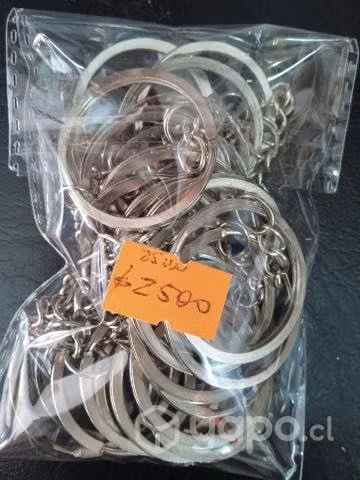 Argollas para hacer llaveros