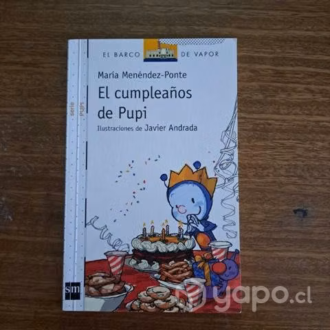 Libro "El cumpleaños de Pupi"