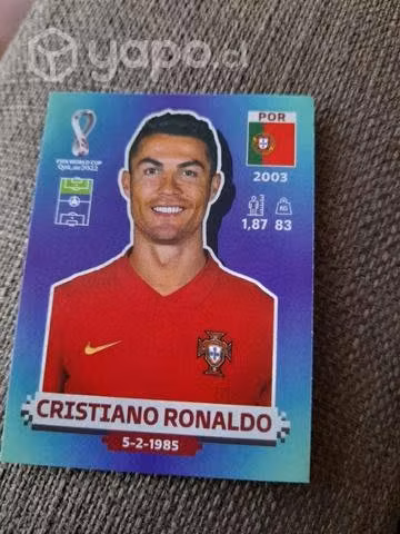 Lamina cristiano ronaldo mundial