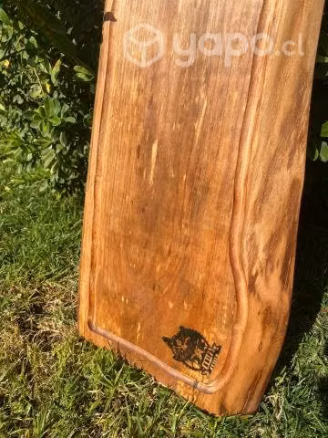 Tabla para Asados, Picoteos Madera Nativa Roble