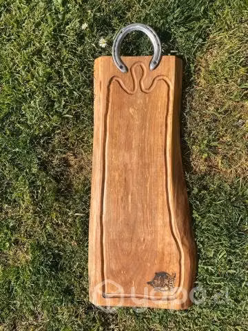 Tabla para Asados, Picoteos Madera Nativa Roble