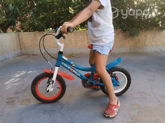 Bicicleta Oxford aro 12 c/ruedas de aprendizaje