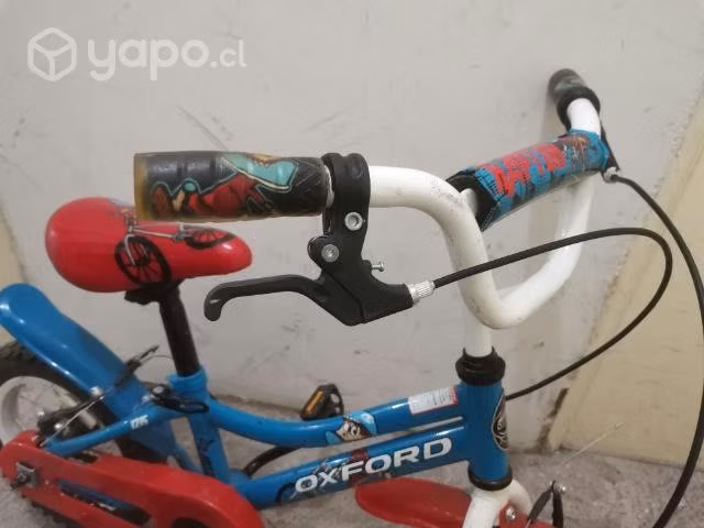 Bicicleta Oxford aro 12 c/ruedas de aprendizaje - Imagen 4