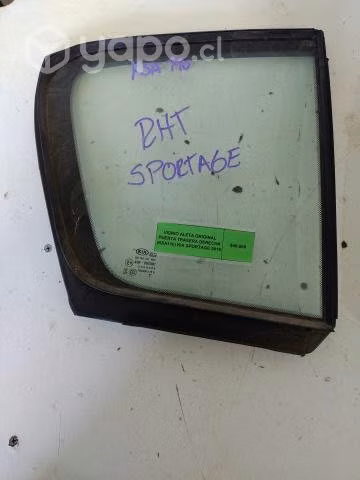 Vidrio Aleta Original Puerta Trasera Der (KSA110)