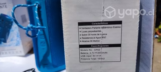 Parlante Bluetooth caixun 30 horas bateria