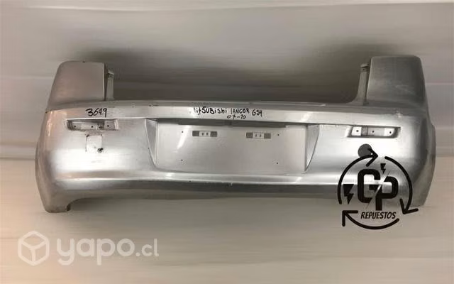 Parachoque trasero Mitsubishi lancer 2007-2010