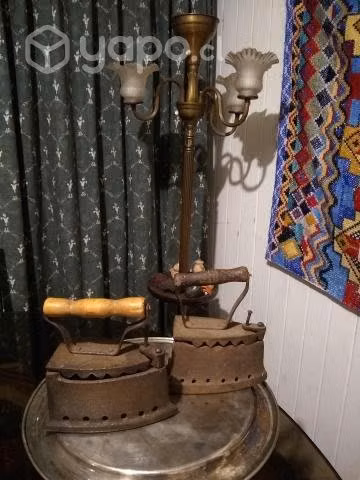Antigua plancha carbón