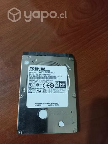 Disco duro HDD Toshiba 500gb instalacion incluida