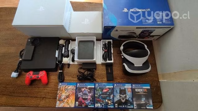 Se vende Playstation 4 slim y Playstation VR