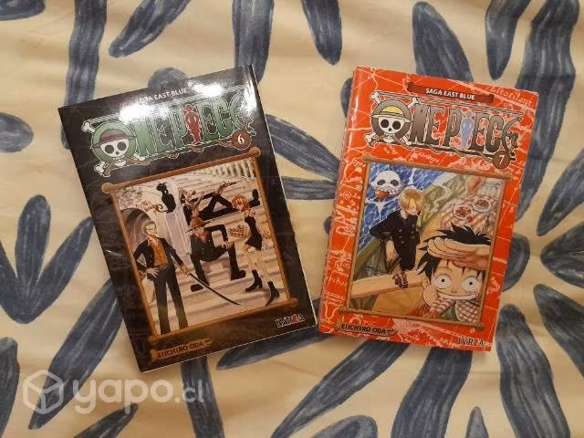 Tomos de one piece 6 y 7